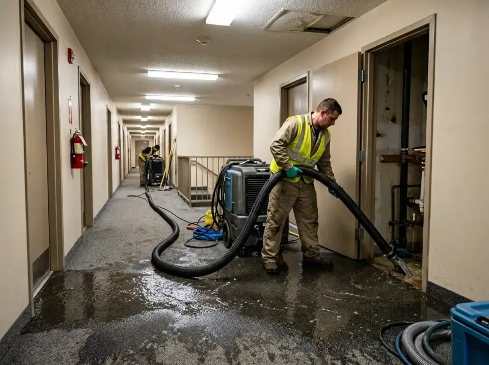 multi-unit-apartment-hallway-f-005 — frequently asked questions, Emergency Burst Pipe Water Extraction & Removal in Munster,…